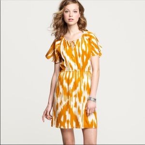 J. Crew Indira Ikat Silk Dress